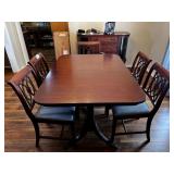 (8 PCS)VINTAGE DREXEL FURNITURE DUNCAN PHYFE STYLE