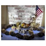 (2 BOXES)  HOLIDAY Dï¿½COR - REINDEER CANDLEHOLDER,