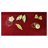 (5 PCS) ASSORTED JEWELRY - 1 14 K NECKLACE WITH