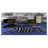 BOX LOT VINTAGE PERSONAL & MEDICAL ITEMS -