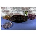 (5 PCS) GLASS Dï¿½COR - VINTAGE MURANO ART GLASS