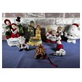 ASSORTED CHRISTMAS Dï¿½COR - FIGURINES -