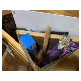 BOX LOT: KITCHEN SUPPLIES - CUTTING BOARDS, FOIL,