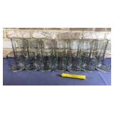 BOX LOT: 14 ANCHOR HOCKING GLASSES - 7 WATER,