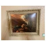 FRAMED ART - MAN PRAYING