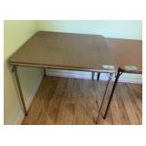 (2 PCS) FOLDING CARD TABLES