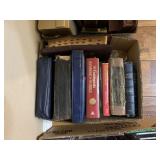 (2 BOXES) BOOKS-RELIGIOUS, HYMNALS, BIBLES