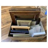 BOX LOT: 17 ASSORTED PICTURE FRAMES