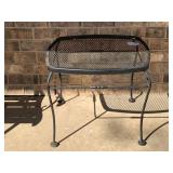 METAL OUTDOOR OCCASIONAL TABLE