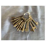 GROUP OF SKELETON KEYS