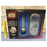 STAR WARS DIE CAST WATCH W/COLLECTIBLE CASE