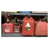 4 PC GAS CANS