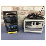 2 PCS MANUAL BATTERY CHARGERS