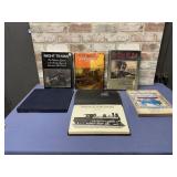 BOX OF TRAIN RELATED BOOKS