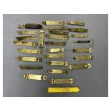 BOX OF VNTG "CHURCH KEY" CAN/BOTTLE OPENERS