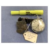 VNTG ST. REGIS POCKET WATCH W/CATERPILLAR FOB