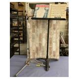 2 PCS- GUITAR STAND & MUSIC STAND WITH MUSIC
