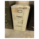 2 DRAWER STEELCASE FILE CABINET