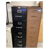 2 PC FILE CABINETS
