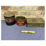 ASSORTED VNTG ADVERTISEMENT TINS