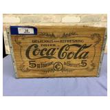 VNTG COCA COLA ADVERTISING CRATE