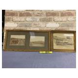 2 PC ANTIQUE  MILITARY PHOTOGRAPHS