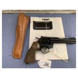 CROSMAN AIRGUNS 357 BB GUN & LEATHER HOLSTER