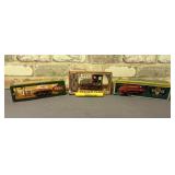 3 PC - TEXACO LOCKING COIN BANKS