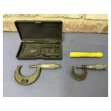 2 PC MICROMETERS