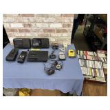 3 PC CASSETTE PLAYERS & REALISTIC BRAND CD &