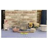 COLLECTION OF DECORATIVE PLANTERS