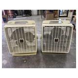 2 BOX FANS