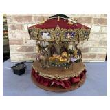 CHRISTMAS MENAGERIE CAROUSEL; MUSICAL