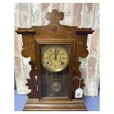 ANTIQUE ANSONIA  WOOD-CASED GINGERBREAD