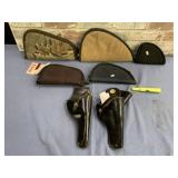 SELECTION OF GUN CASES & HOLSTERS
