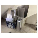 SELECTION OF METAL FLASHING & SCREEN WIRE