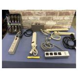 SELECTION OF POWER STRIPS AND STRING
