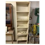 RUSTIC WOODEN 5 TIER SHELVING UNIT