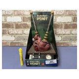 ELECTRIC ANIMATED HEART  (NIB)