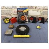 SELECTION OF ASST MEASURING TAPES