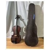 VNTG VIOLIN & CASE - COPY OF STRADIVARIUS