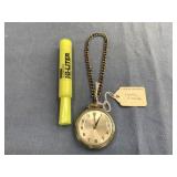 VNTG WESTCLOX WATCH WITH CHAIN