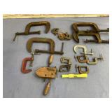 SELECTION OF C-CLAMPS