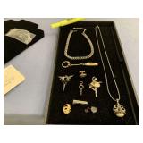 COLLECTION OF ASSORTED VNTG JEWELRY &