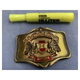 VNTG HONDA BELT BUCKLE