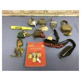 COLLECTION OF VINTAGE LOCKS WITH KEYS