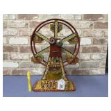 VNTG MECHANICAL TIN LITHO WIND-UP FERRIS