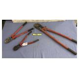 3 PC BOLT CUTTERS