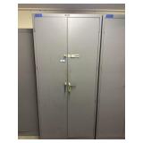 DAYTON LOCKING METAL CABINET W/KEYS