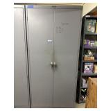 DAYTON LOCKING METAL CABINET W/ KEYS